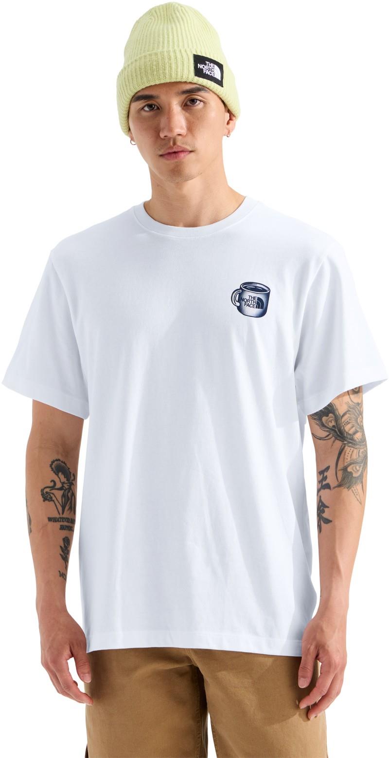 Basecamp Barista Graphic SS Tee - Unisex - tnf white / summit navy 1