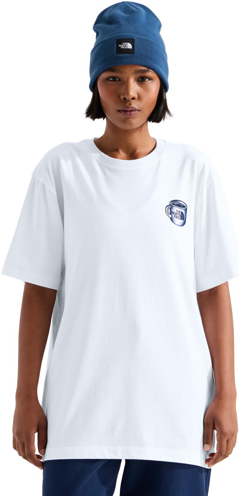 Basecamp Barista Graphic SS Tee - Unisex - tnf white / summit navy 1