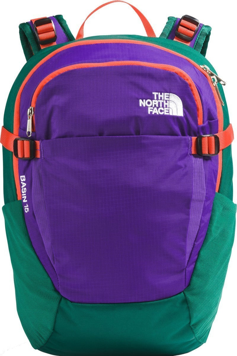 Basin 15 - tnf purple / tnf green / radiant orange 1