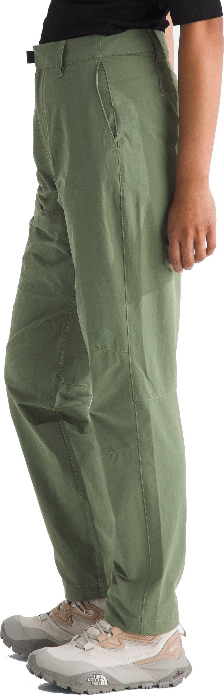 Basin Pants, Long - Womens - bark mist 1