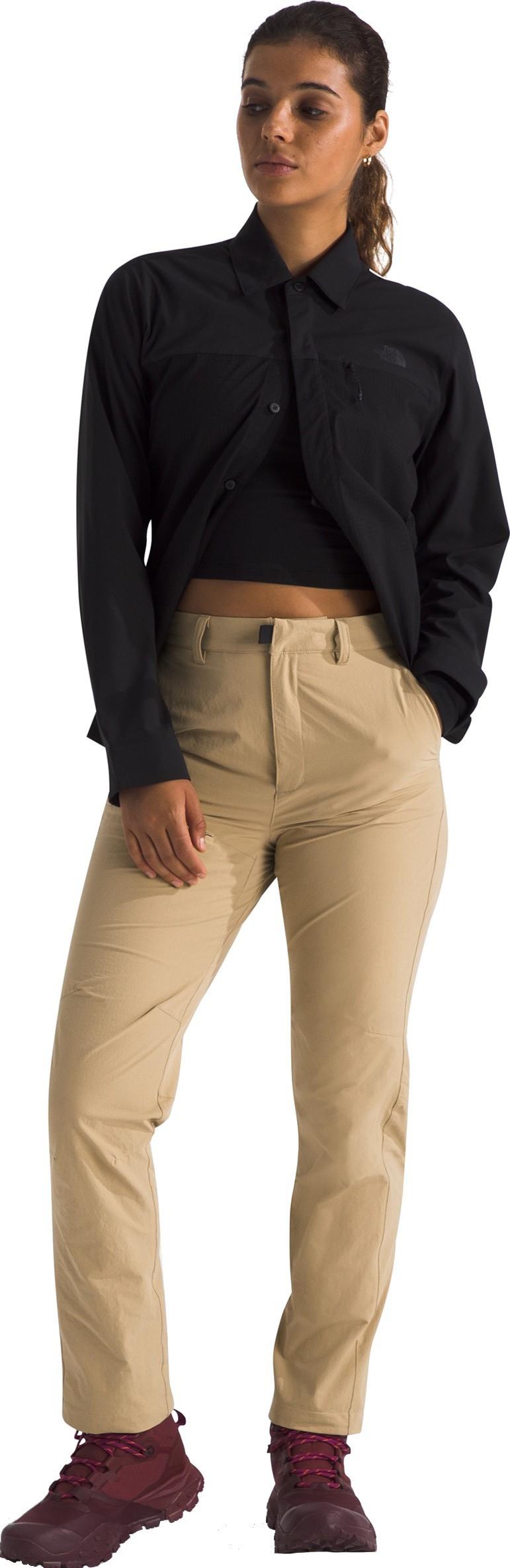 Basin Pants, Long - Womens - khaki stone 1