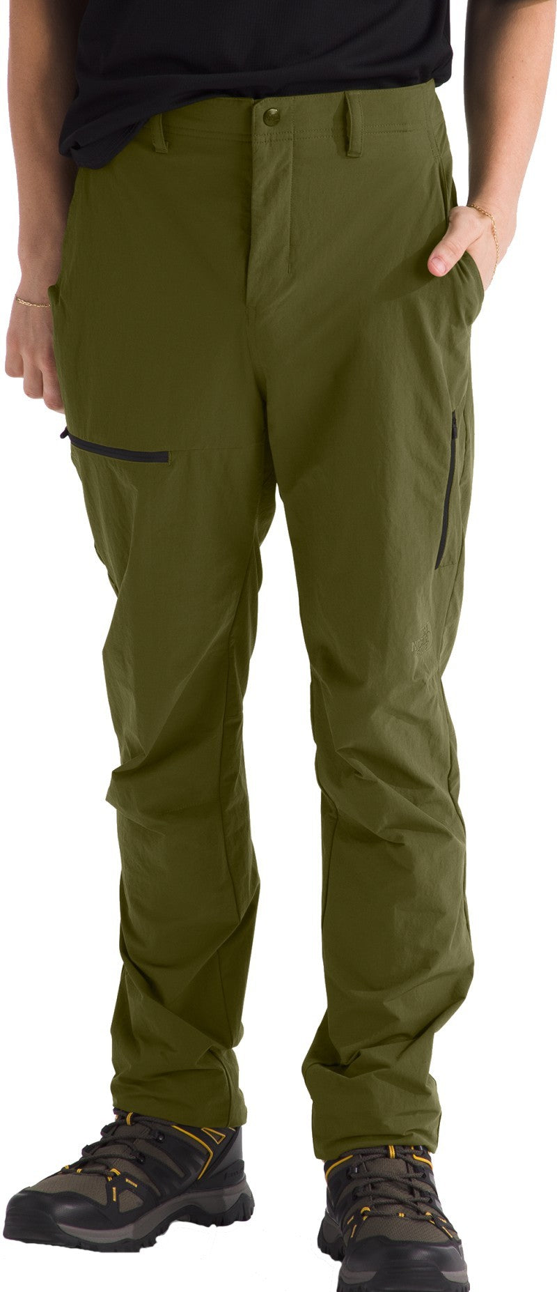 Basin Pants, Reg - Mens - forest olive 1