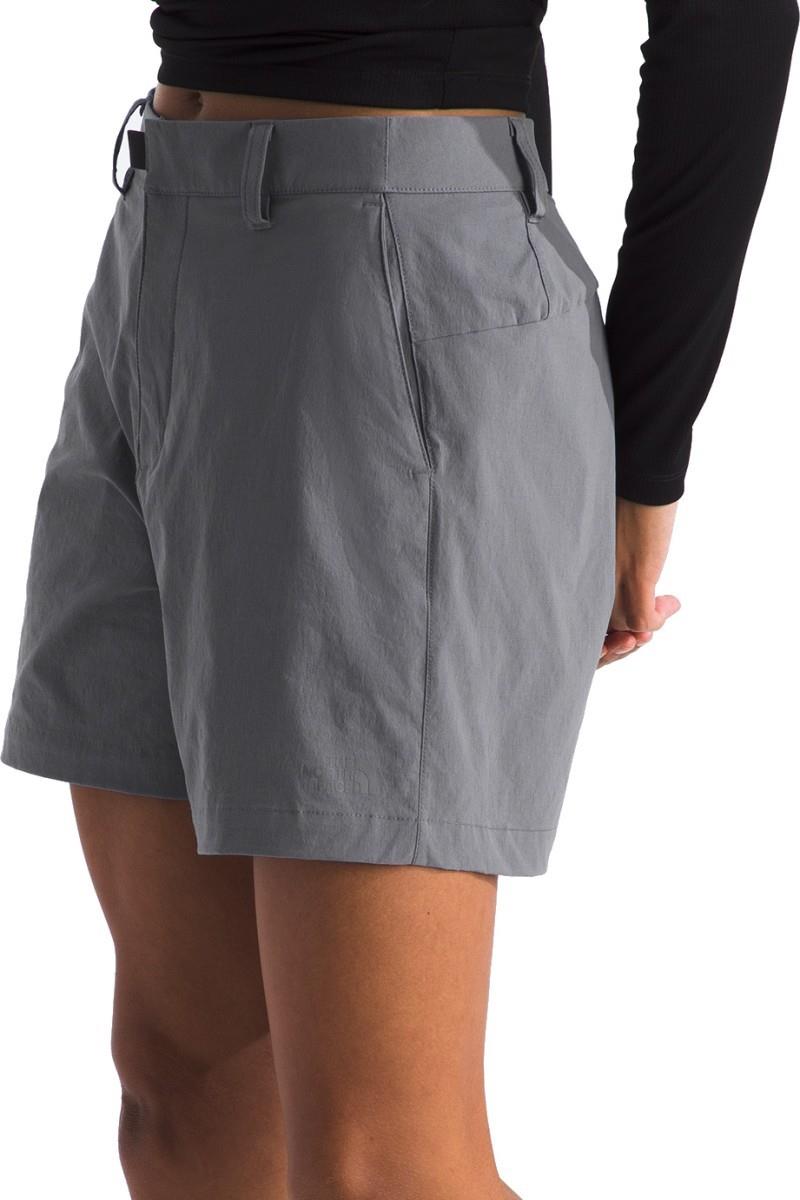 Basin Shorts, 5" Inseam - Womens - smoked pearl 1