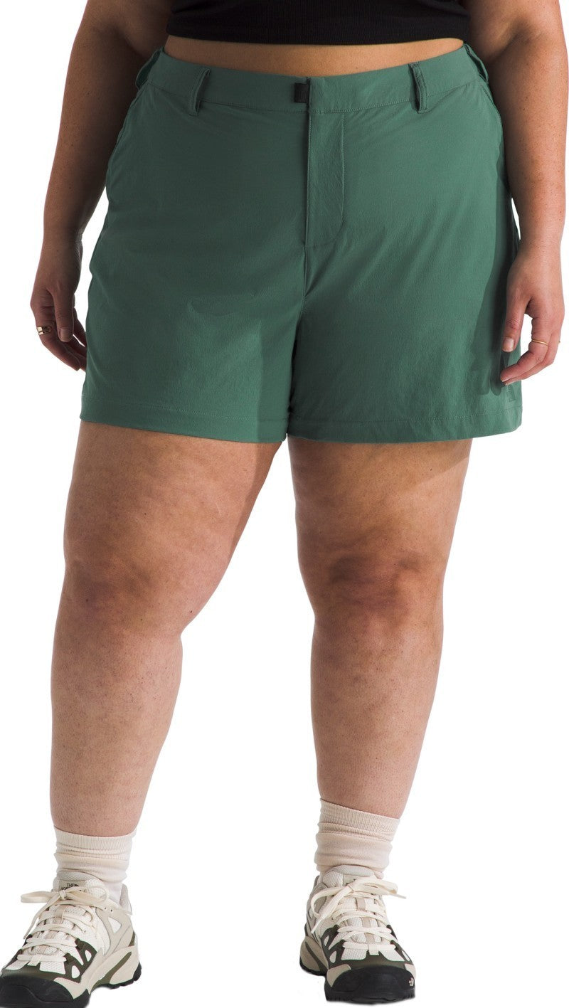 Basin Shorts, Short, Plus - Womens - duck green 1