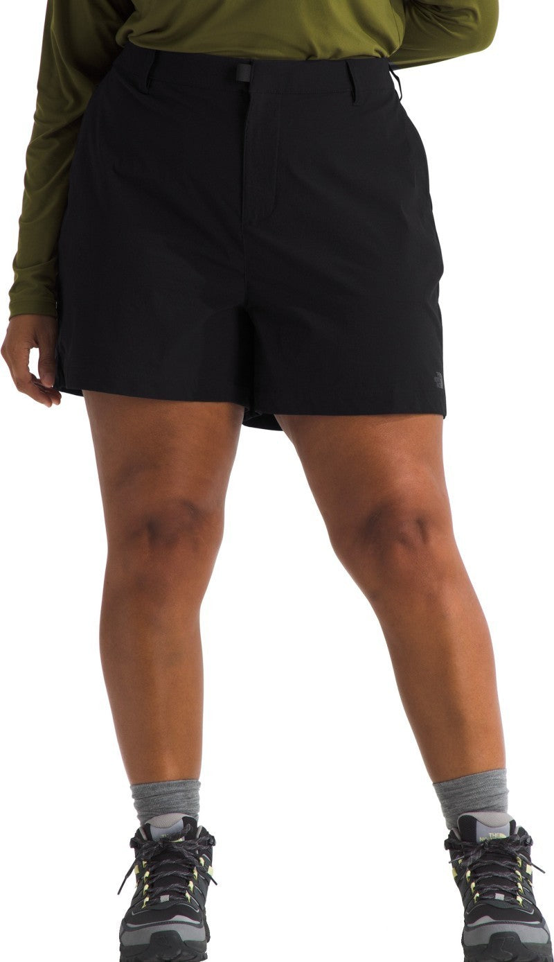 Basin Shorts, Short, Plus - Womens - tnf black 1