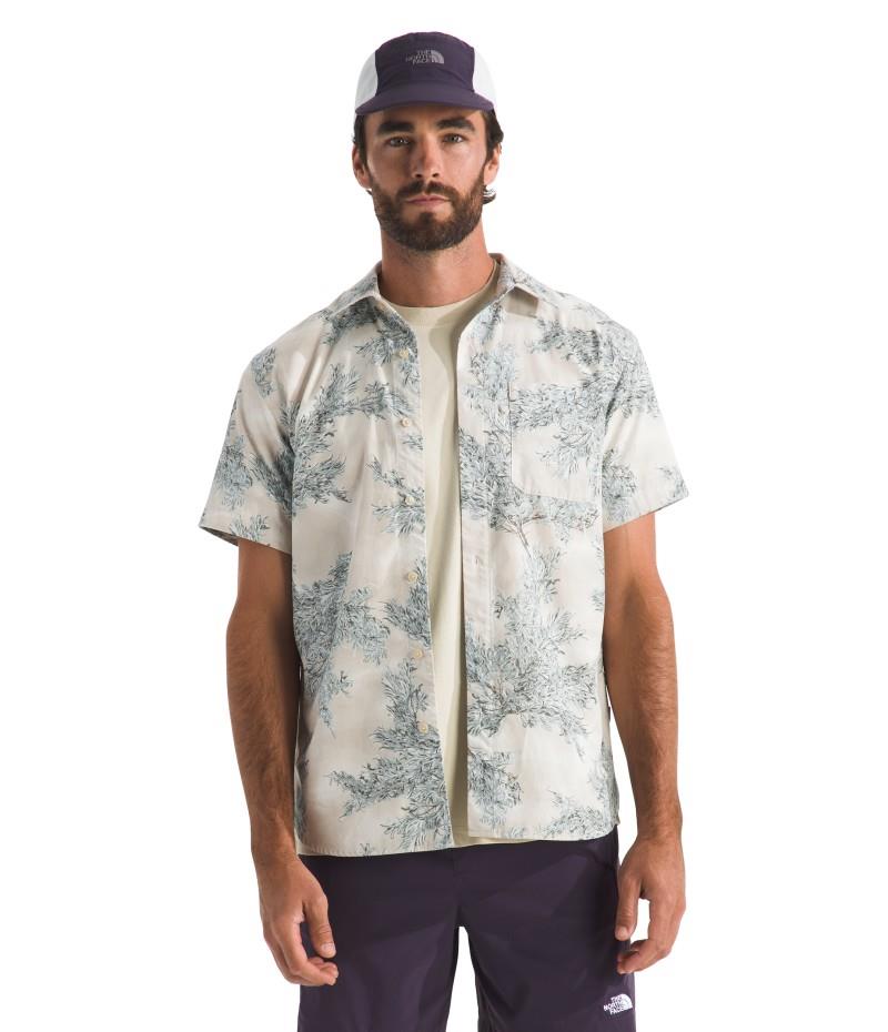 Baytrail Pattern SS Shirt - Mens - desert stone big sagebrush print 1