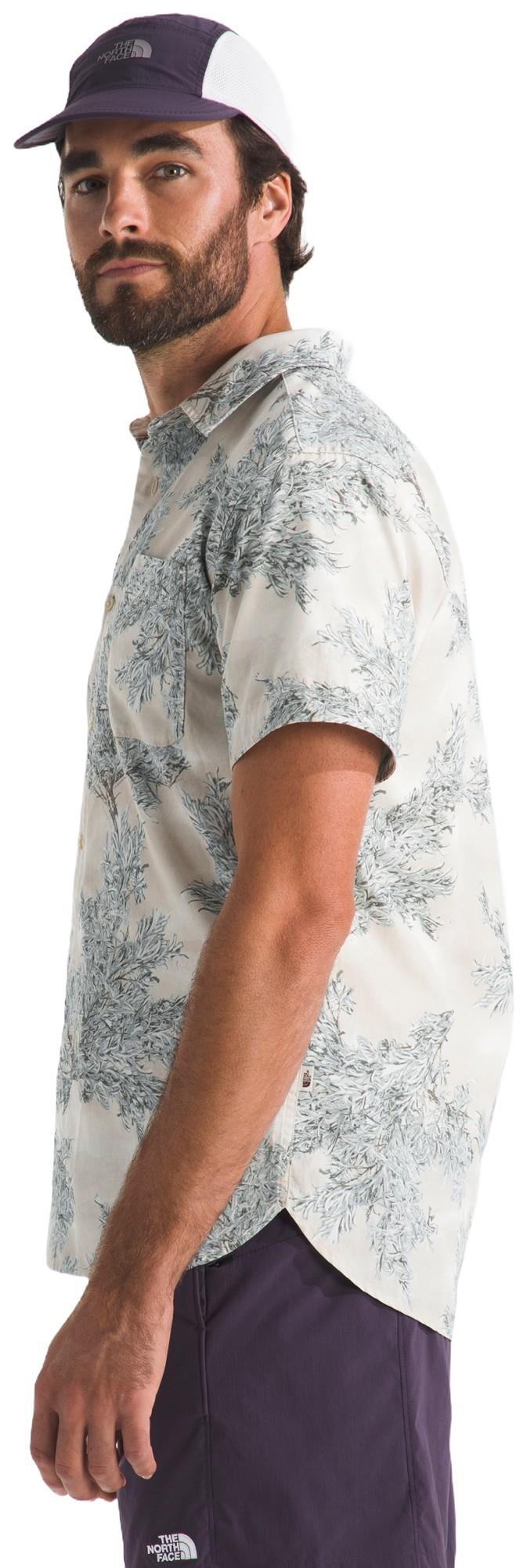Baytrail Pattern SS Shirt - Mens - desert stone big sagebrush print 1