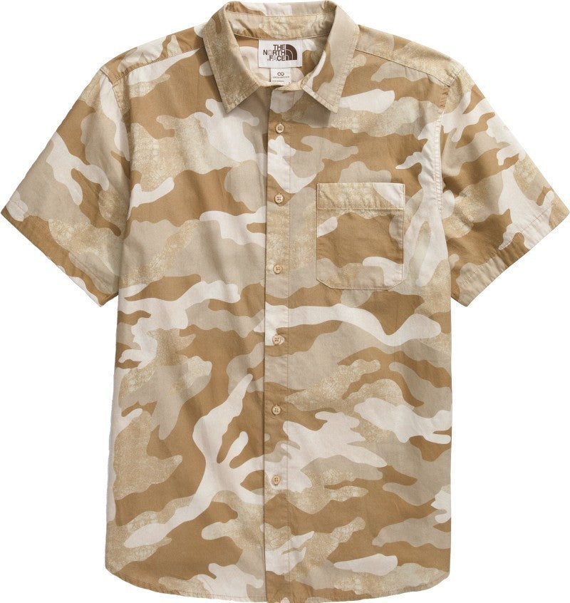 Baytrail Pattern SS Shirt - Mens - khaki stone tnf camo print 1