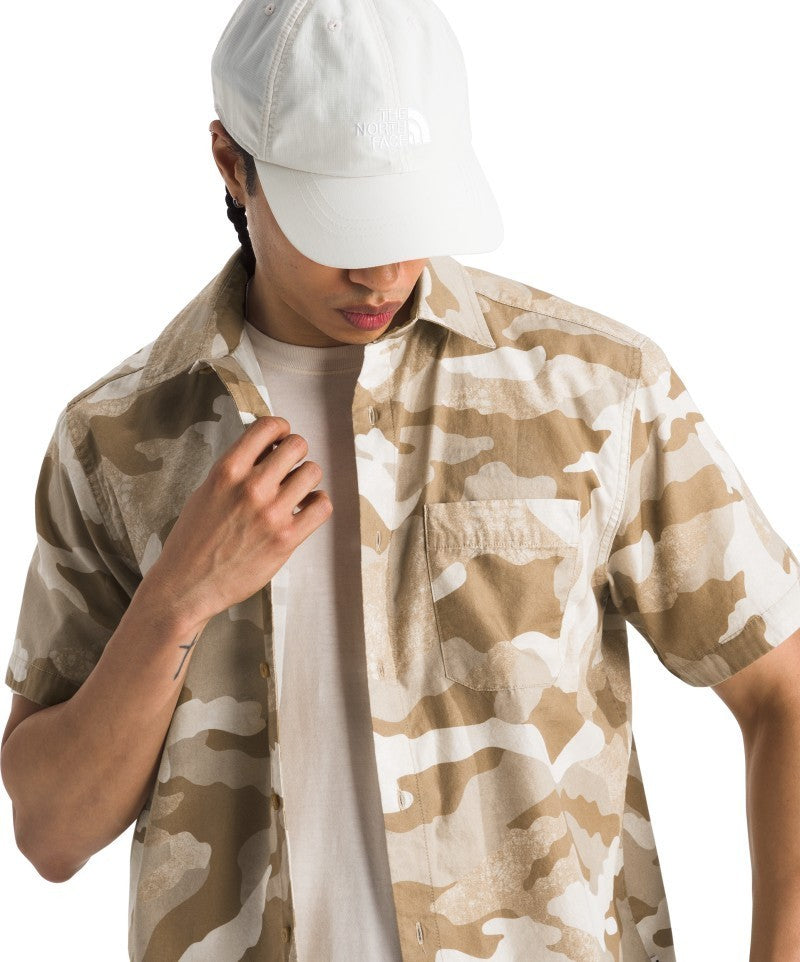 Baytrail Pattern SS Shirt - Mens - khaki stone tnf camo print 1
