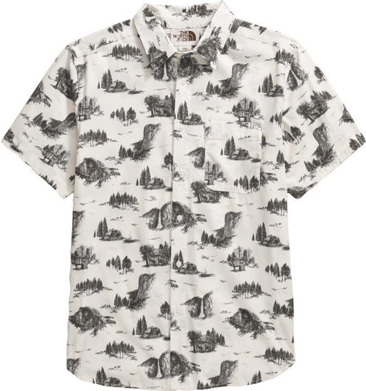 Baytrail Pattern SS Shirt - Mens - white dune yosemite toile print 1