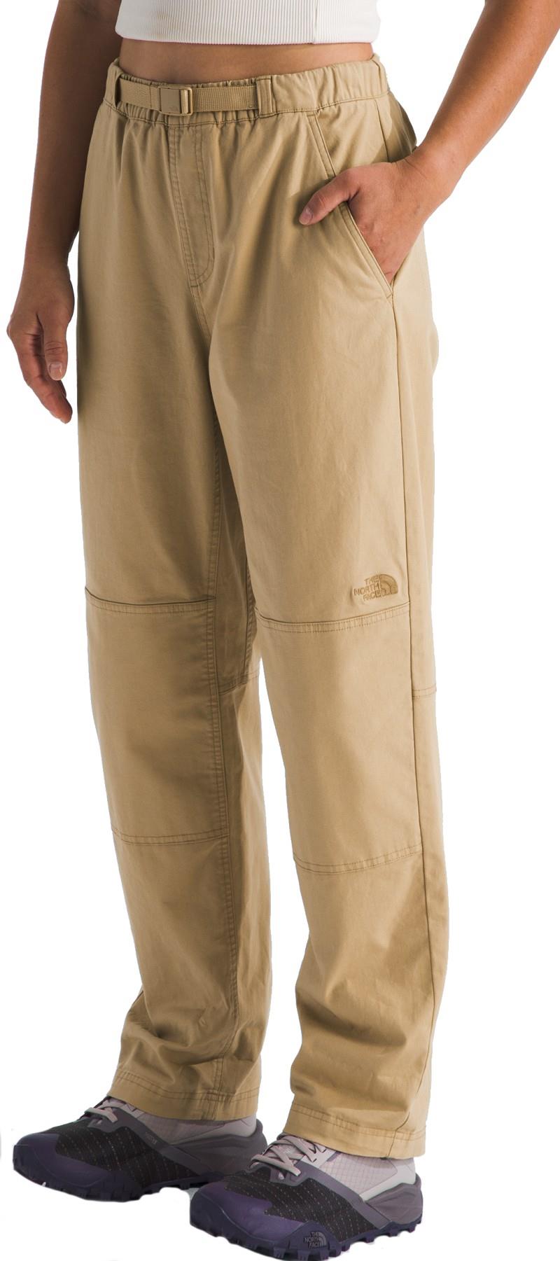 Beta Utility Belted Pants, Short - Womens - khaki stone 1