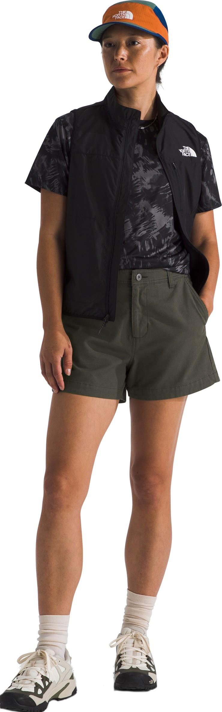 Beta Utility Shorts, Reg - Womens - khaki stone 1