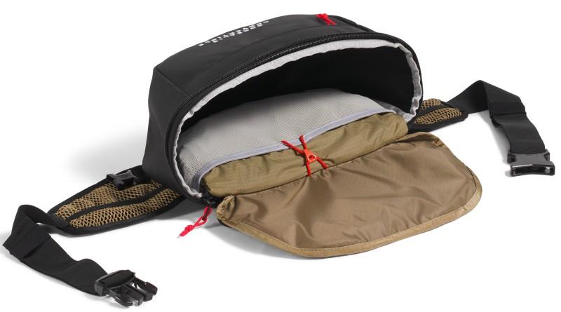 Borealis Convertible Pack - cedar / lava red 1