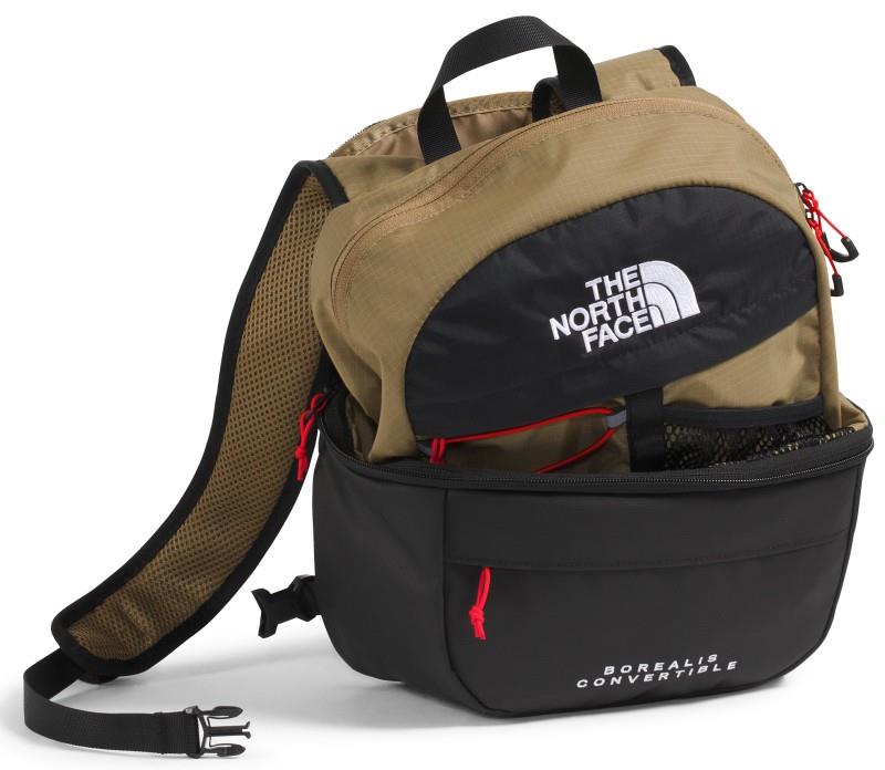 Borealis Convertible Pack - cedar / lava red 1