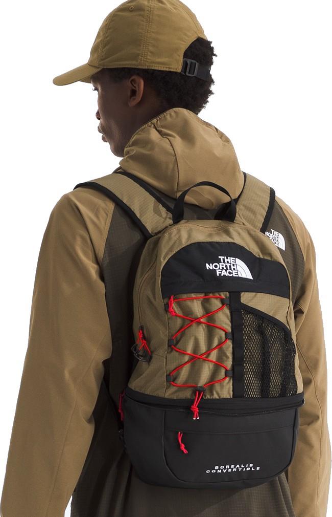 Borealis Convertible Pack - cedar / lava red 1