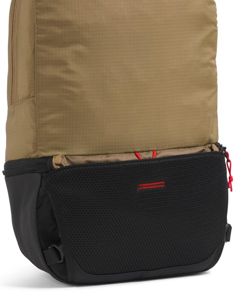Borealis Convertible Pack - cedar / lava red 1