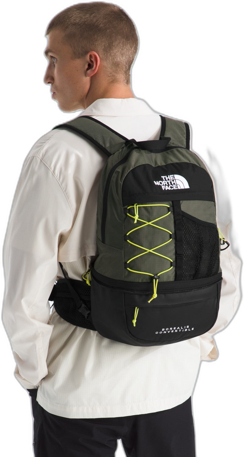 Borealis Convertible Pack - new taupe green / tnf black / fizz lime 1