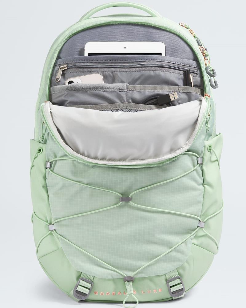 Borealis Luxe - Womens - misty sage / burnt coral metallic 1