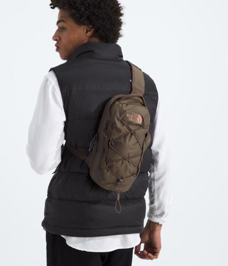 Borealis Sling - smokey brown / latte 1