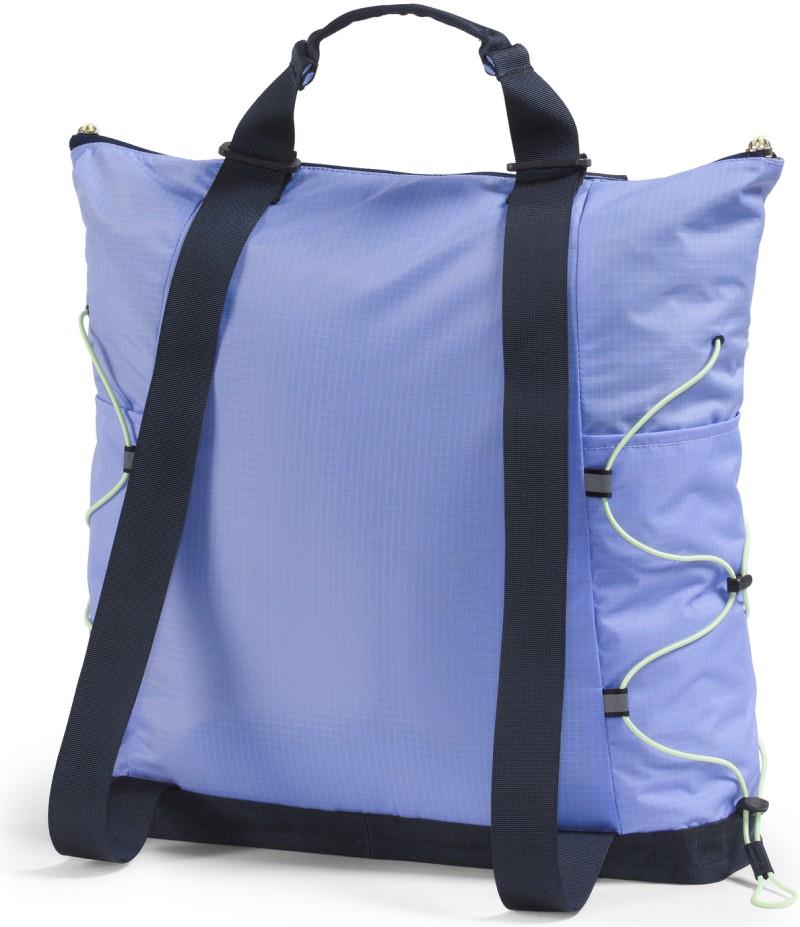Borealis Tote - periwinkle glow / summit navy / lemon mist 1