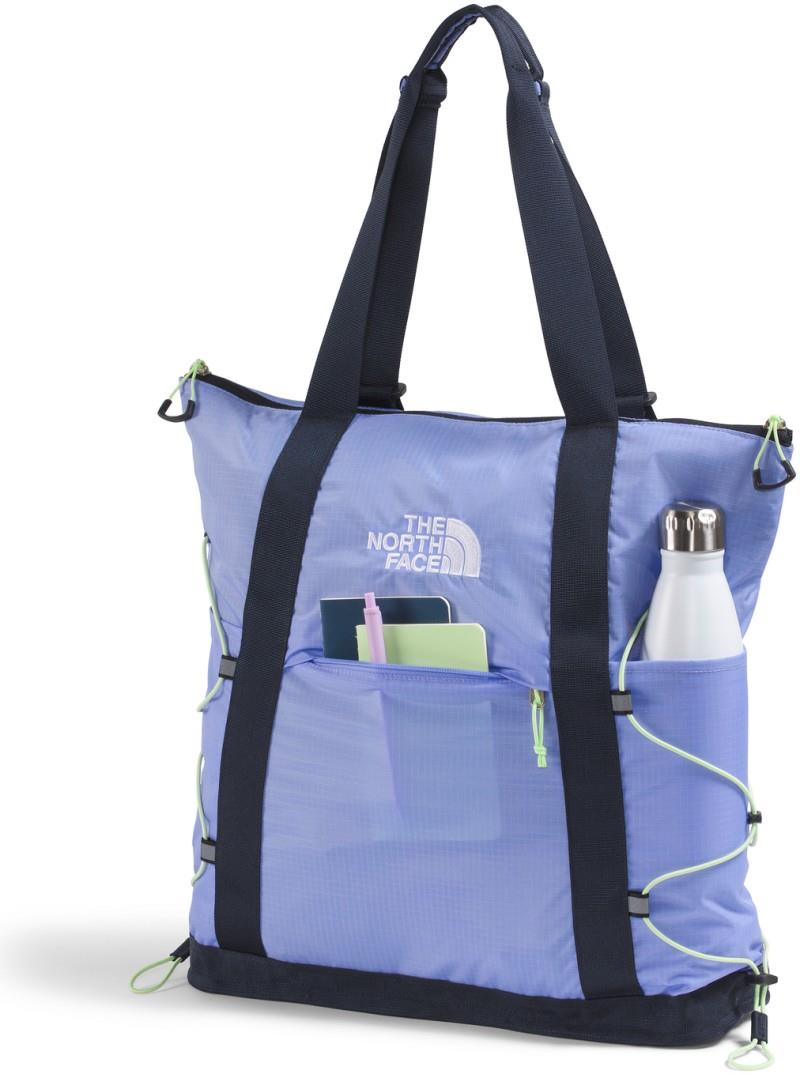 Borealis Tote - periwinkle glow / summit navy / lemon mist 1