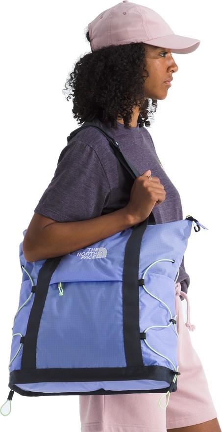 Borealis Tote - periwinkle glow / summit navy / lemon mist 1