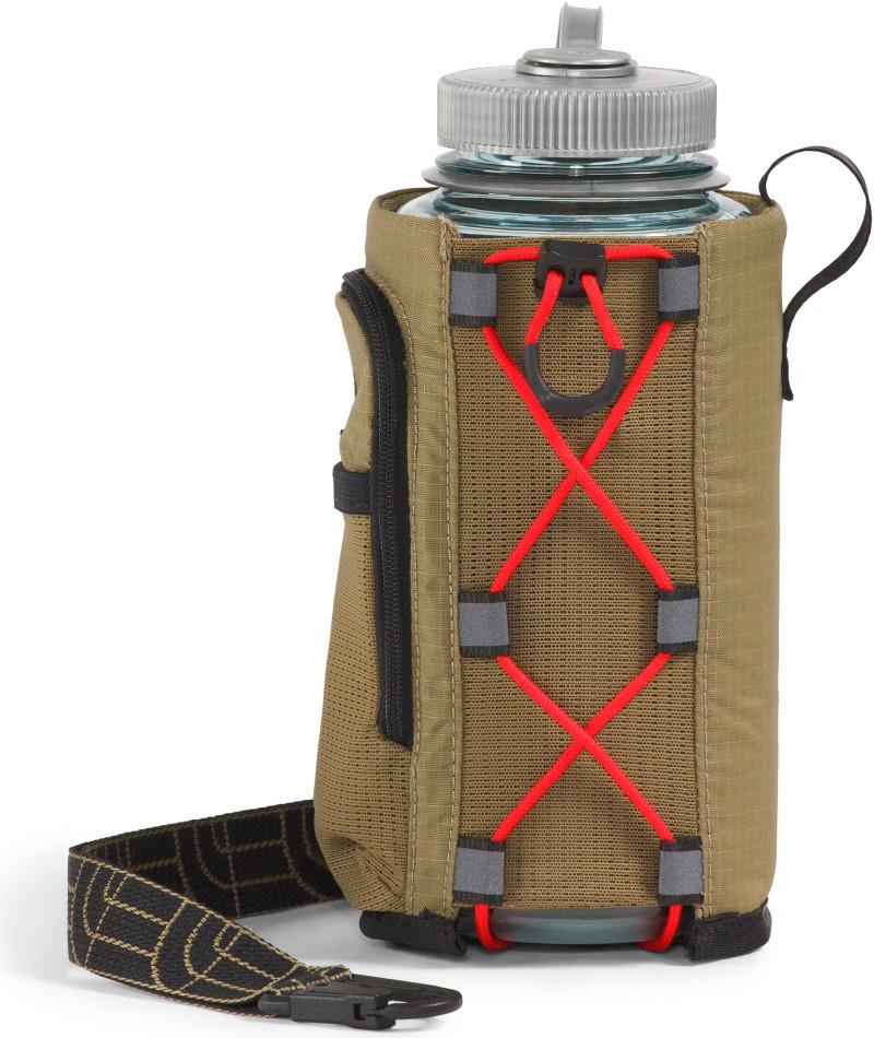 Borealis Water Bottle Holder - cedar / lava red 1