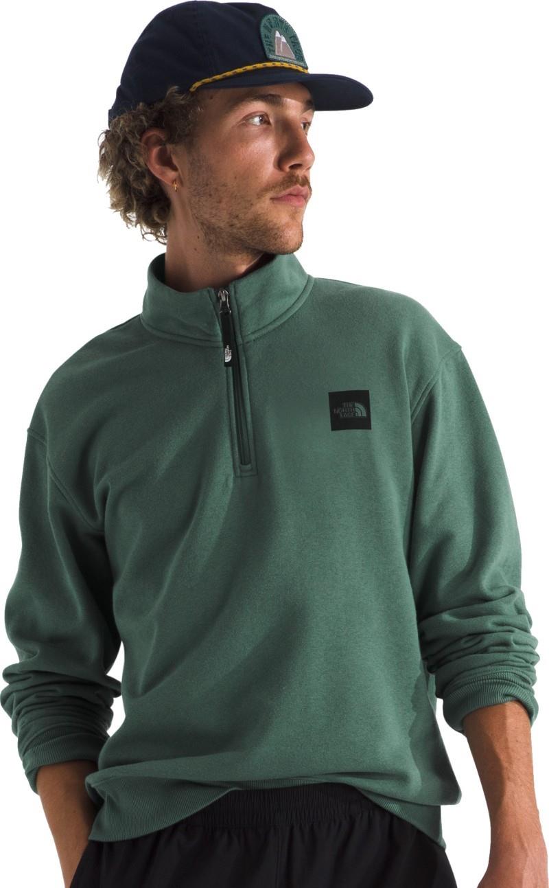 Box Half Dome 1/4 Zip - Mens - duck green 1