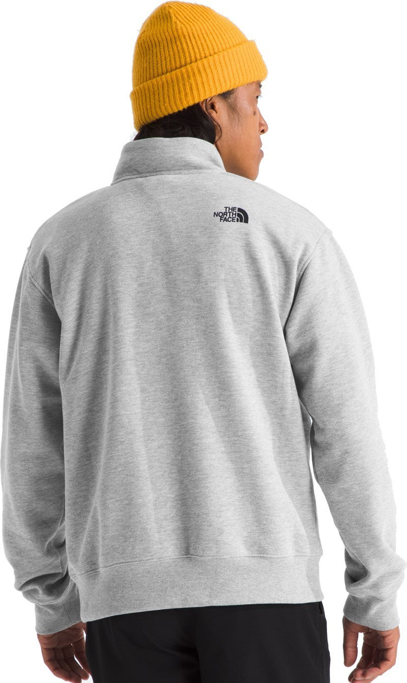 Box Half Dome 1/4 Zip - Mens - tnf light grey heather 1