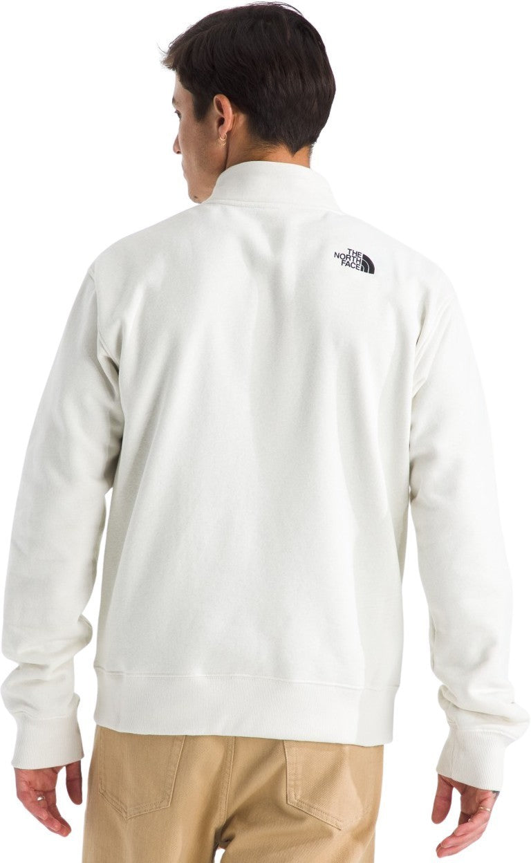 Box Half Dome 1/4 Zip - Mens - white dune 1