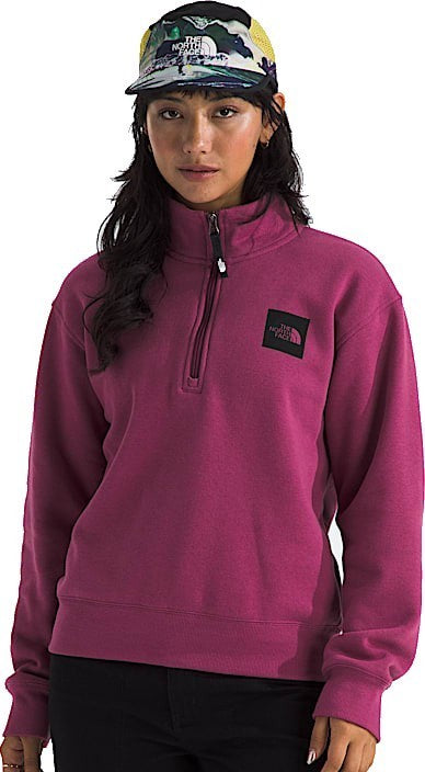 Box Half Dome 1/4 Zip - Womens - cyber berry 1