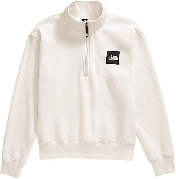 Box Half Dome 1/4 Zip - Womens - white dune 1