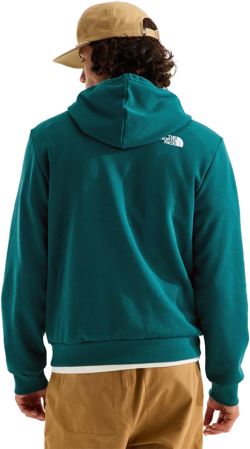 Box Half Dome Hoodie - Mens - pacific teal 1