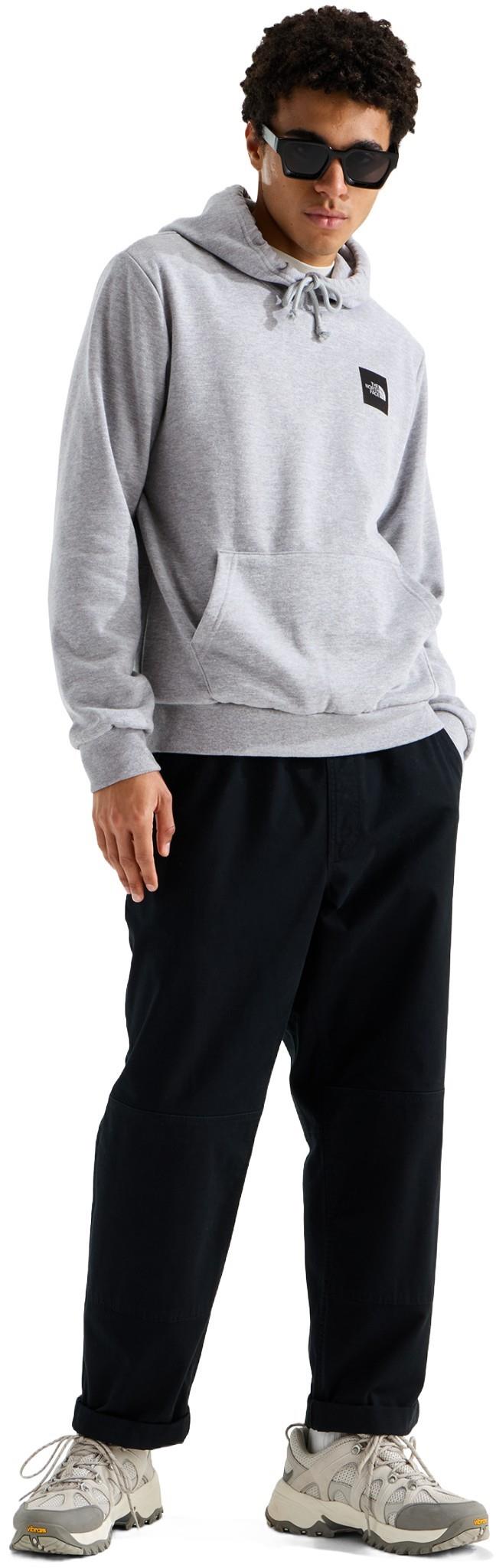 Box Half Dome Hoodie - Mens - tnf pale grey heather 1