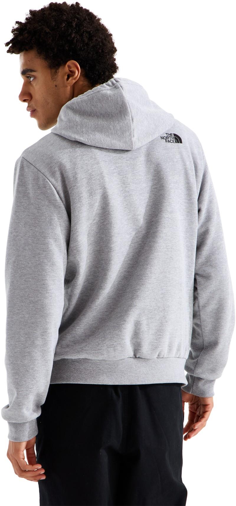 Box Half Dome Hoodie - Mens - tnf pale grey heather 1