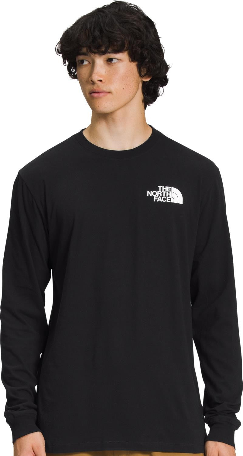 Box NSE LS Tee - Mens - tnf black / tnf white 1