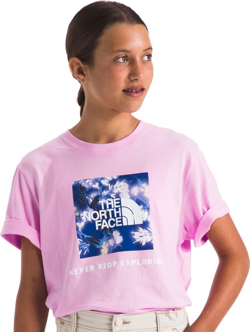 Box NSE SS Tee - Teen - cyber pink 1