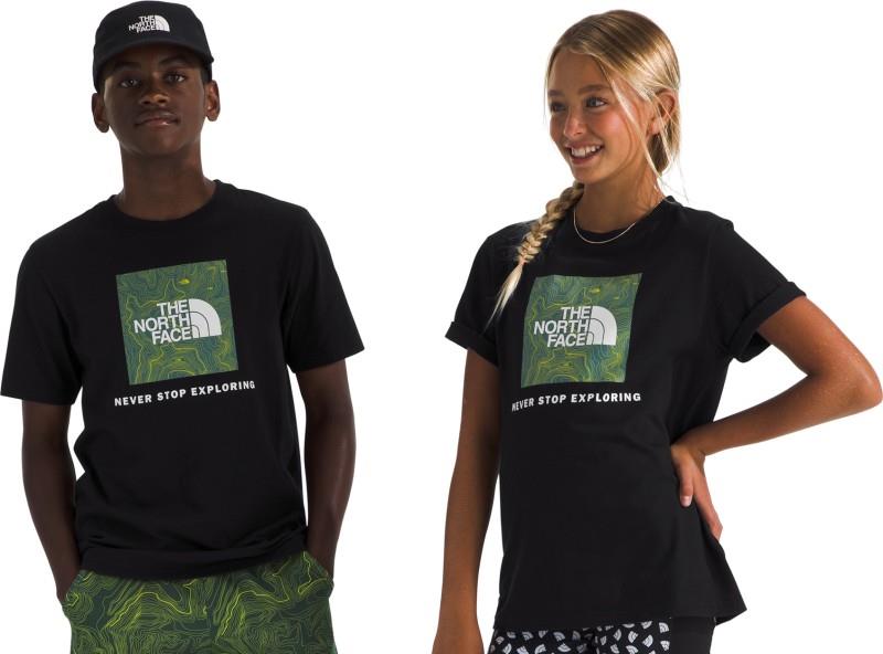 Box NSE SS Tee - Teen - tnf black 1