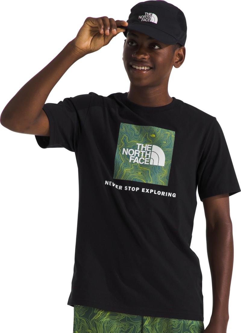 Box NSE SS Tee - Teen - tnf black 1