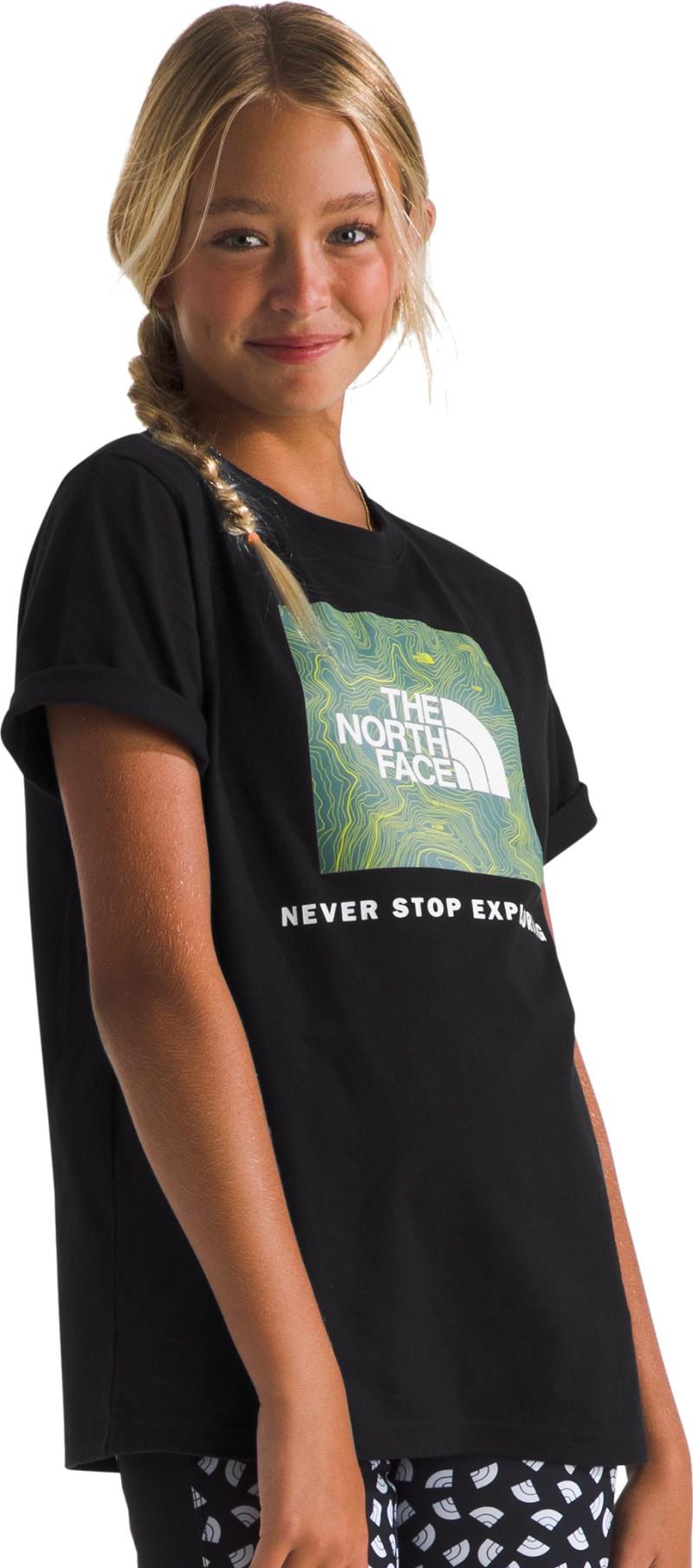 Box NSE SS Tee - Teen - tnf black 1