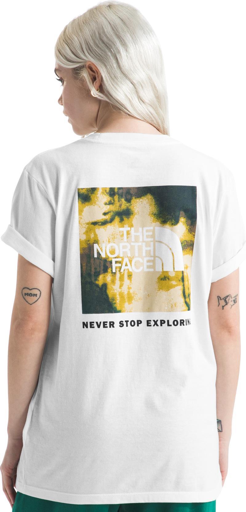 Box NSE SS Tee - Womens - tnf white / art 1