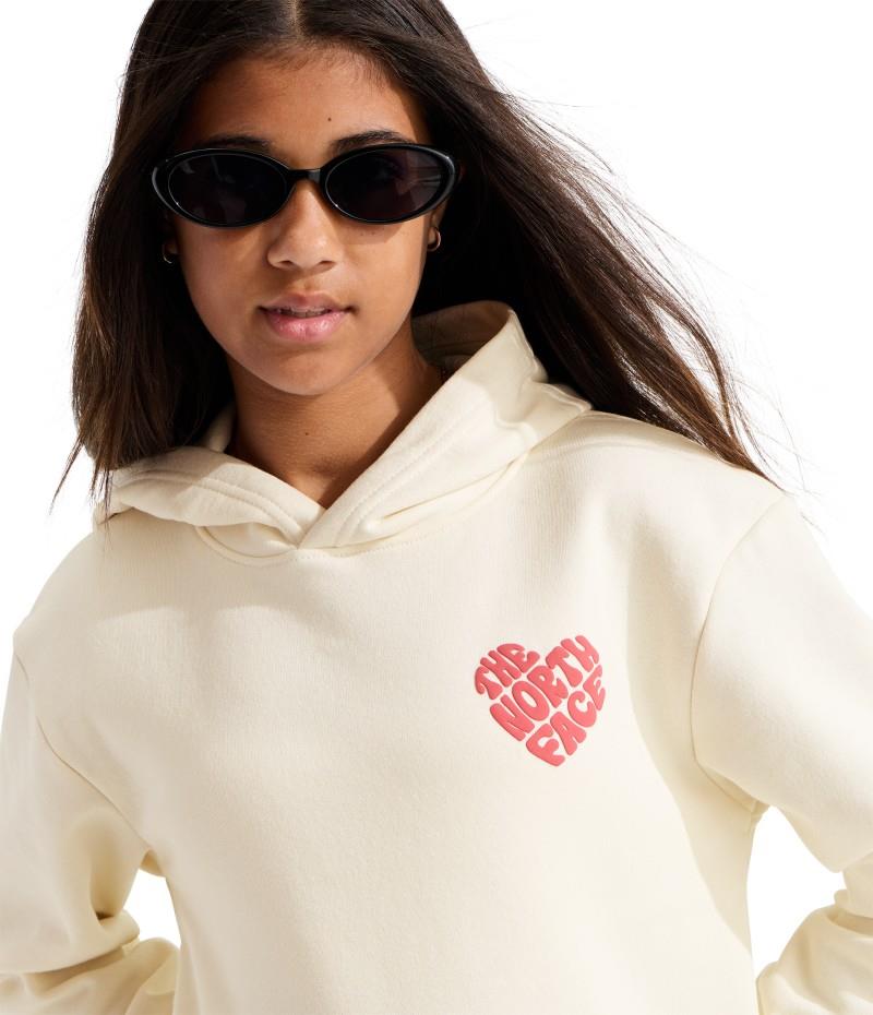 Brand Proud Graphic Hoodie - Teen Girls - white dune 1