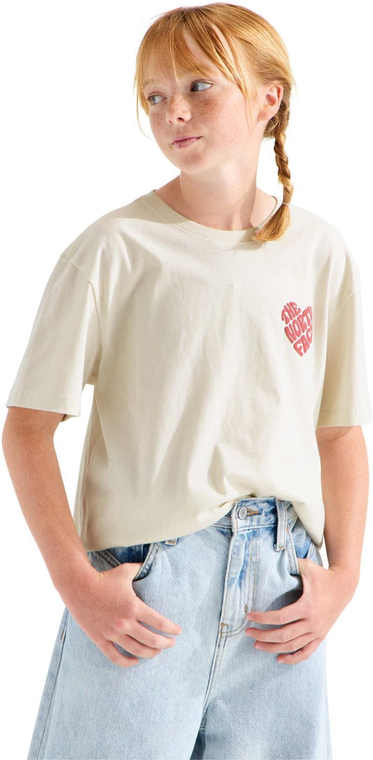 Brand Proud Graphic SS Tee - Teen Girls - white dune 1