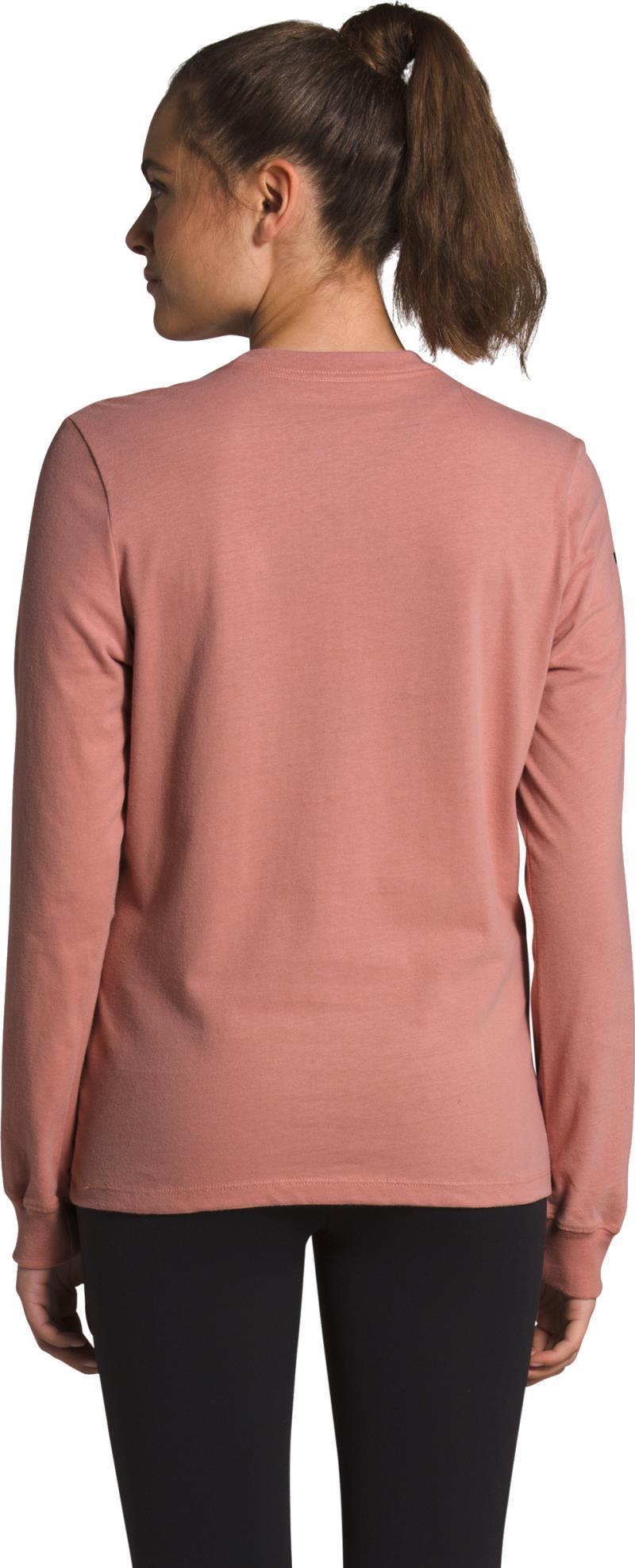 Brand Proud LS Tee - Womens - pink clay / tnf black 1