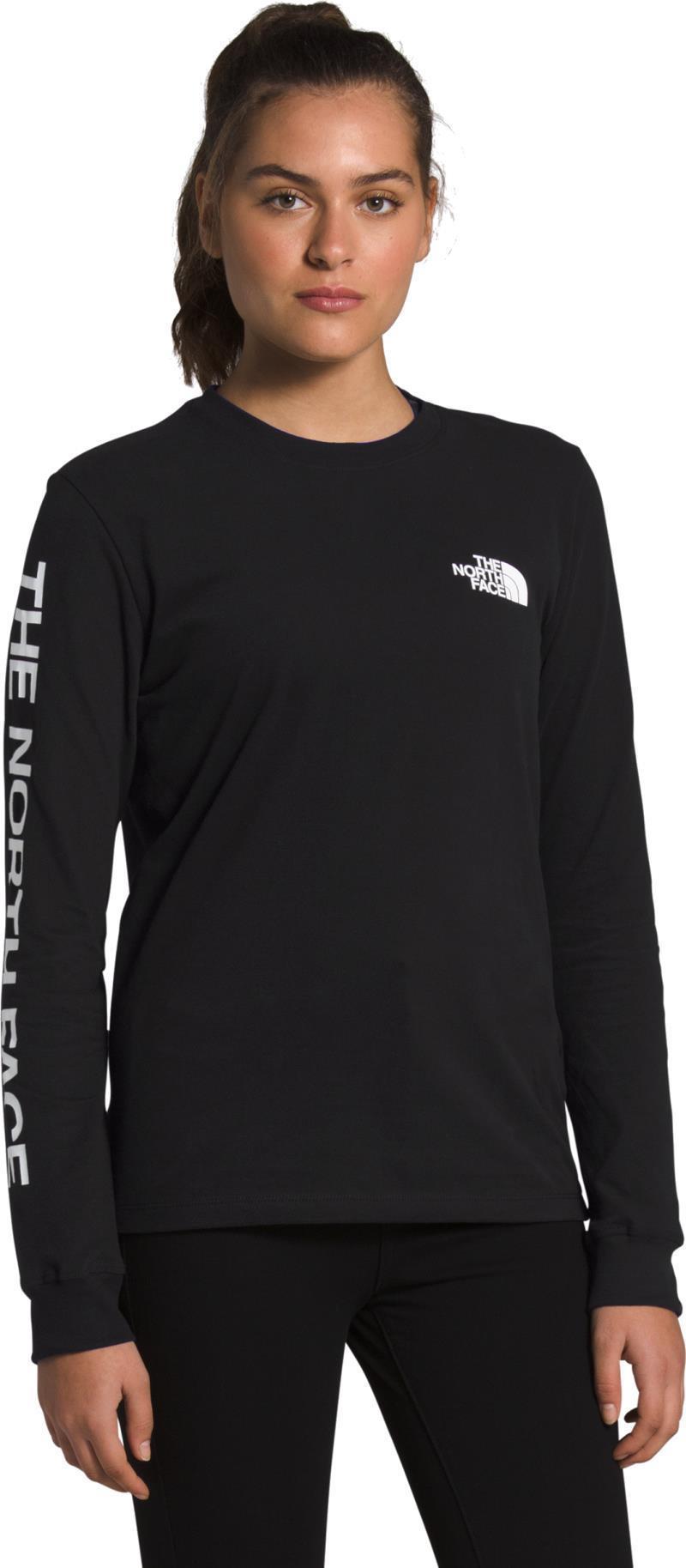 Brand Proud LS Tee - Womens - pink clay / tnf black 1