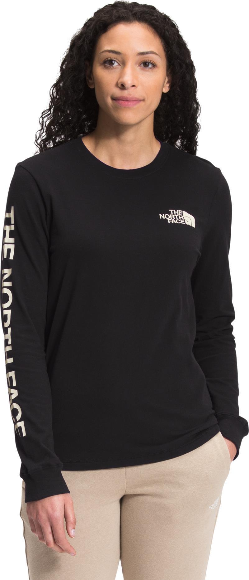 Brand Proud LS Tee - Womens - tnf black / tnf white 1