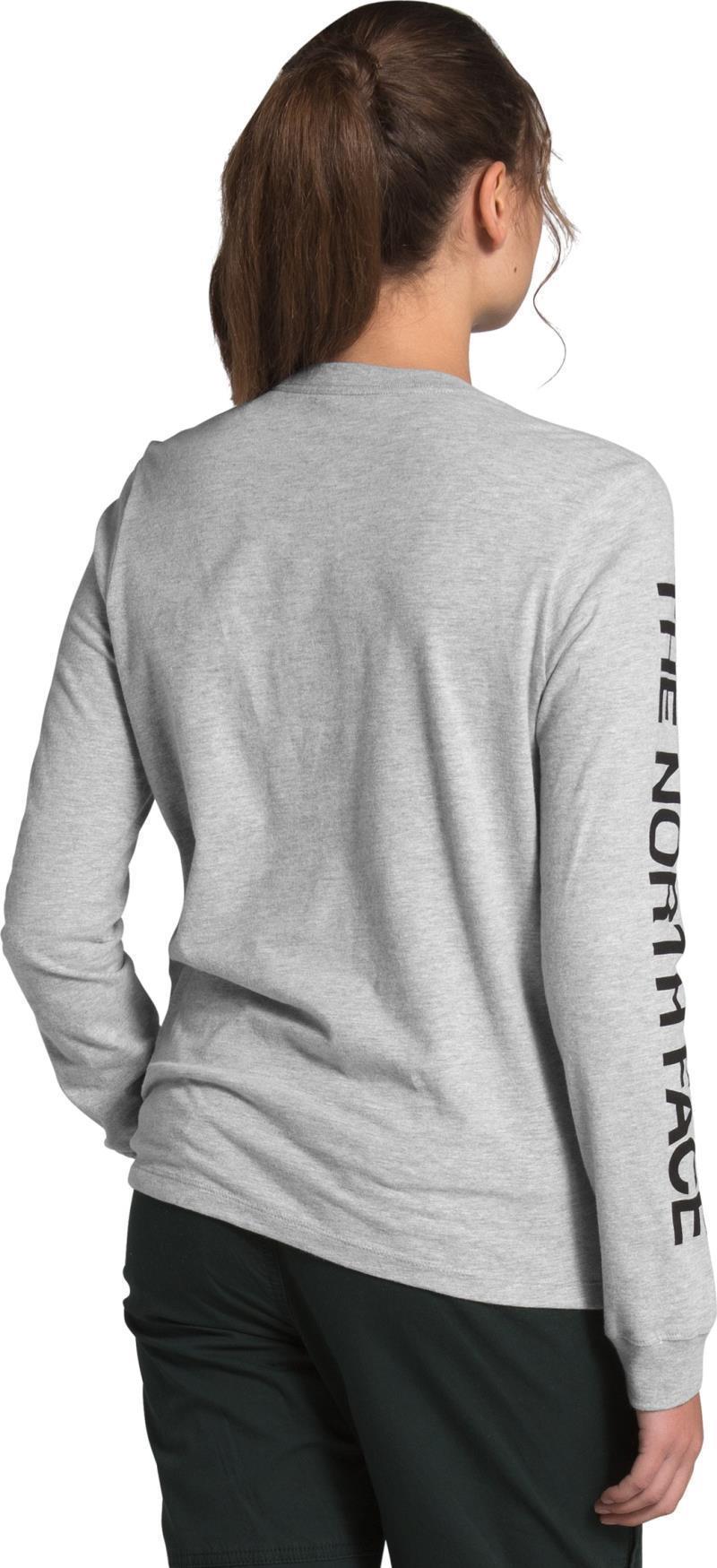 Brand Proud LS Tee - Womens - tnf light grey heather / tnf black 1