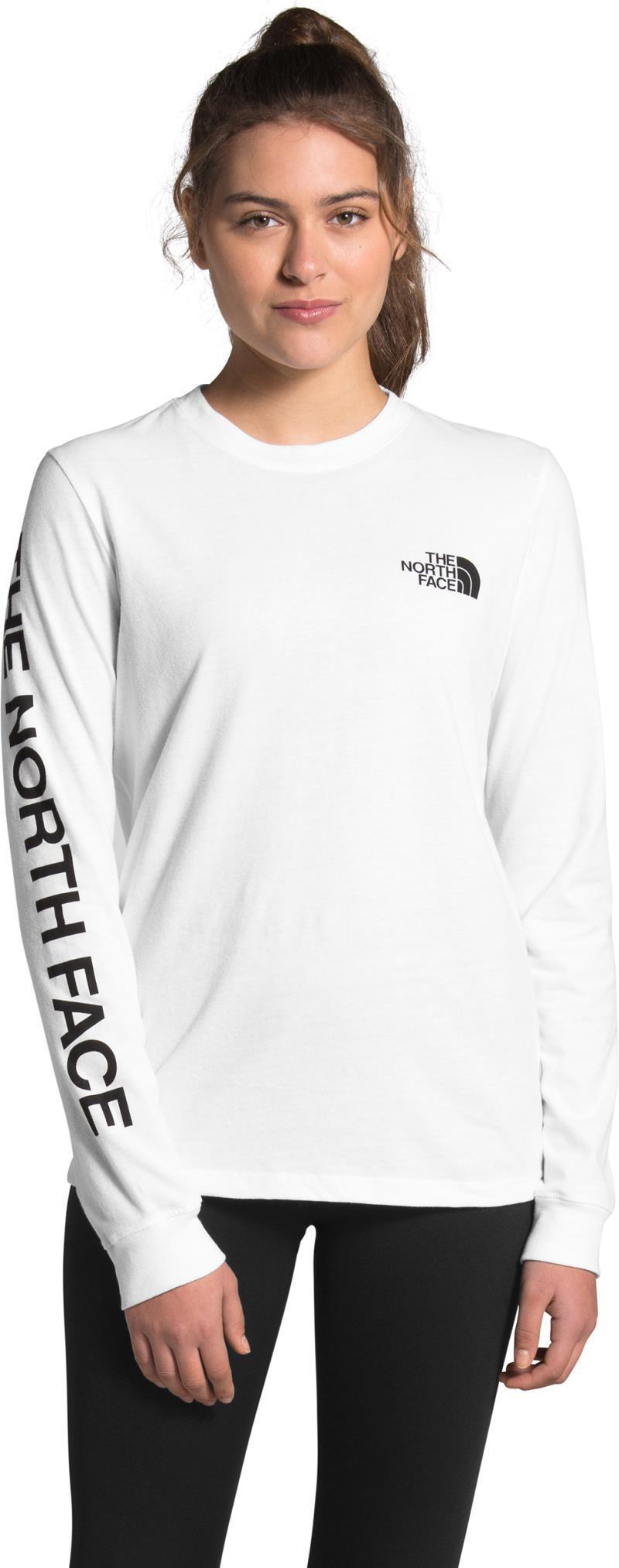 Brand Proud LS Tee - Womens - tnf white / tnf black 1