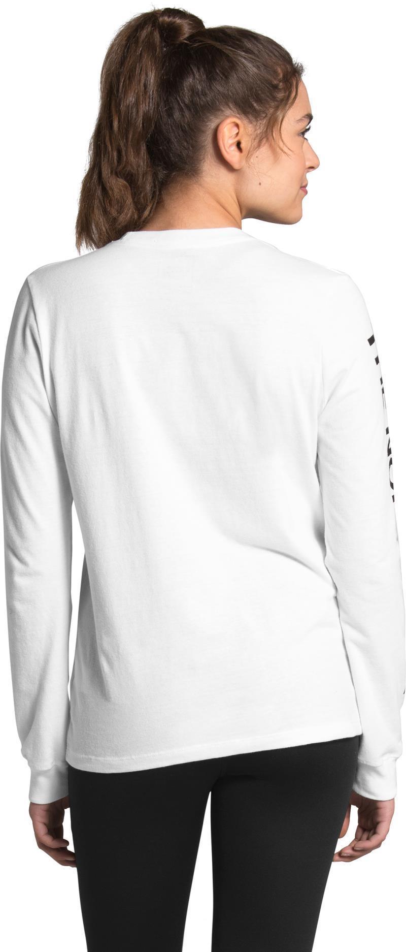 Brand Proud LS Tee - Womens - tnf white / tnf black 1