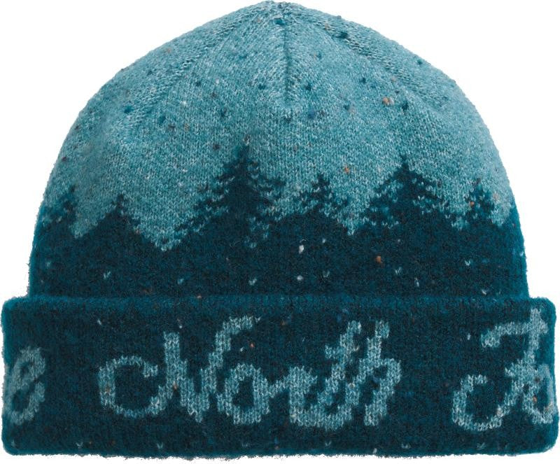 Cabin Mountainscape Beanie - midnight petrol / algae blue 1